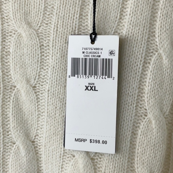 Polo Ralph Lauren - The Iconic Cable-Knit Cashmere
Sweater Unisex Size XXL - Picture 5 of 15